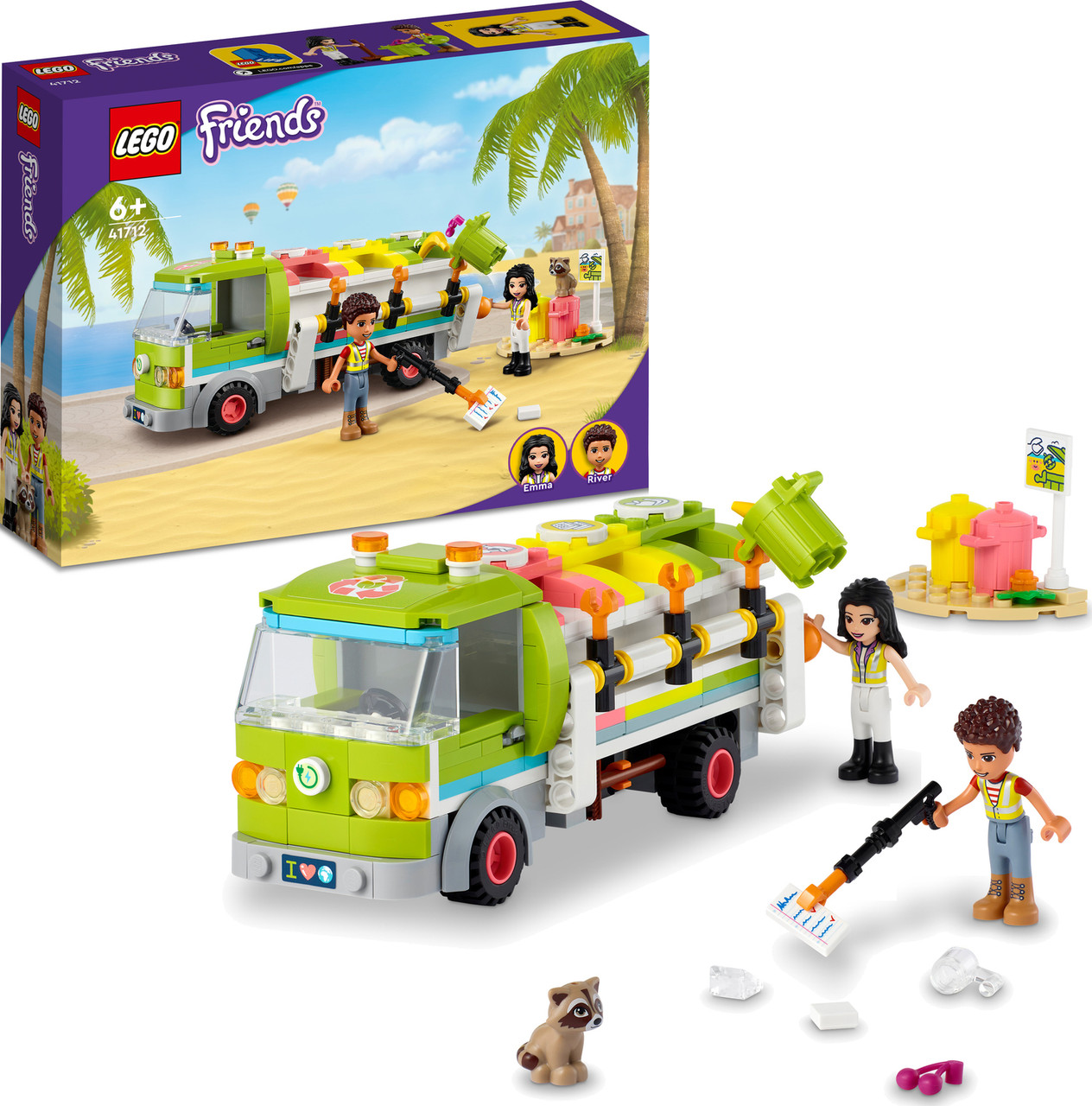 LEGO Friends Recycling Truck Educational Toy 2