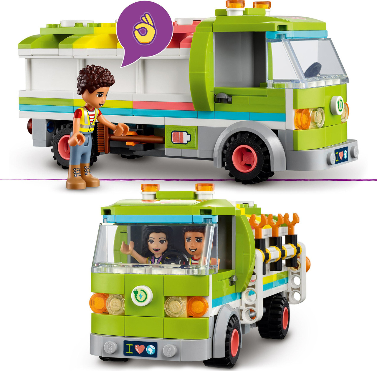 LEGO Friends Recycling Truck Educational Toy 5