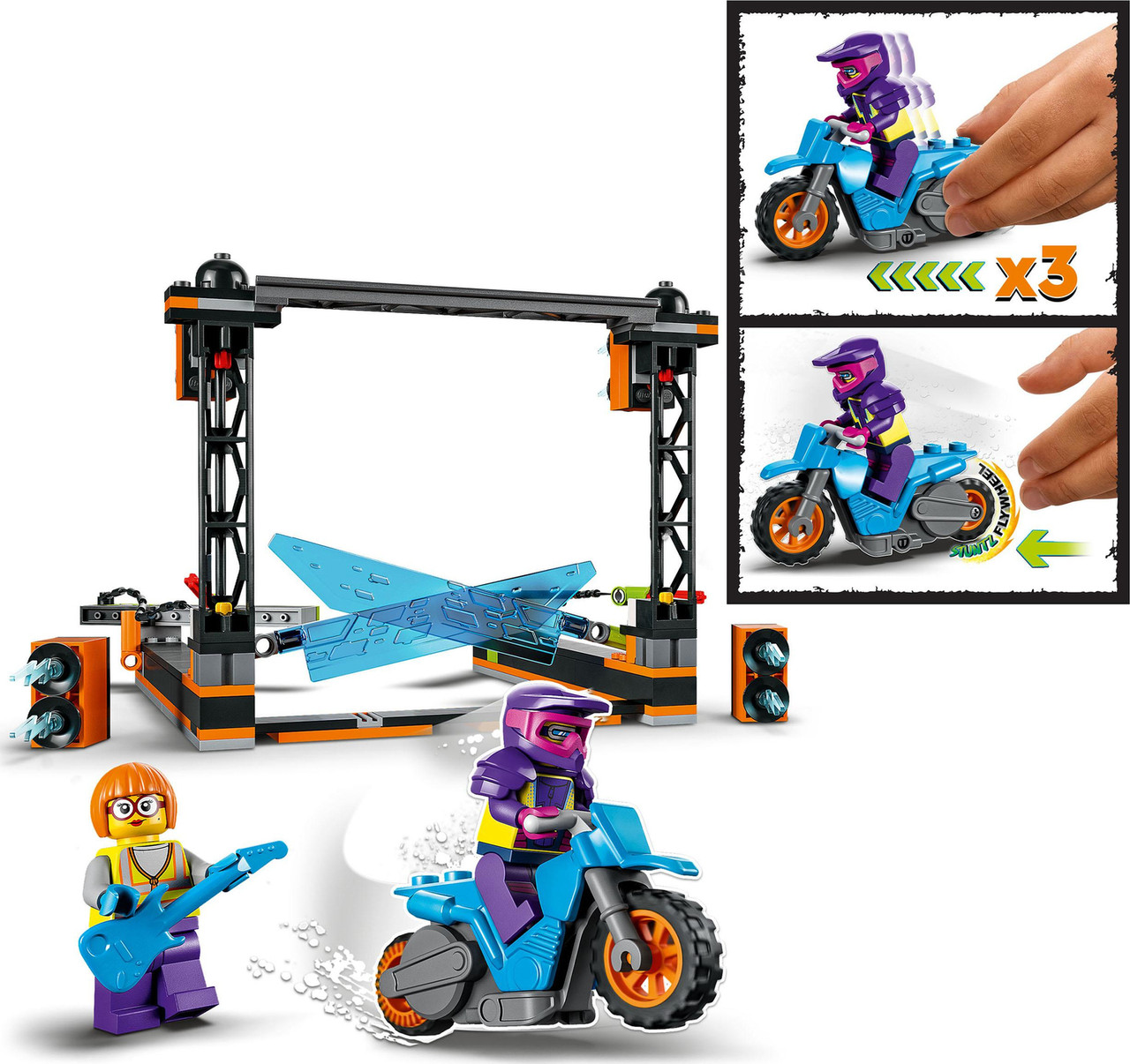 LEGO City Stuntz The Blade Stunt Challenge Set 4