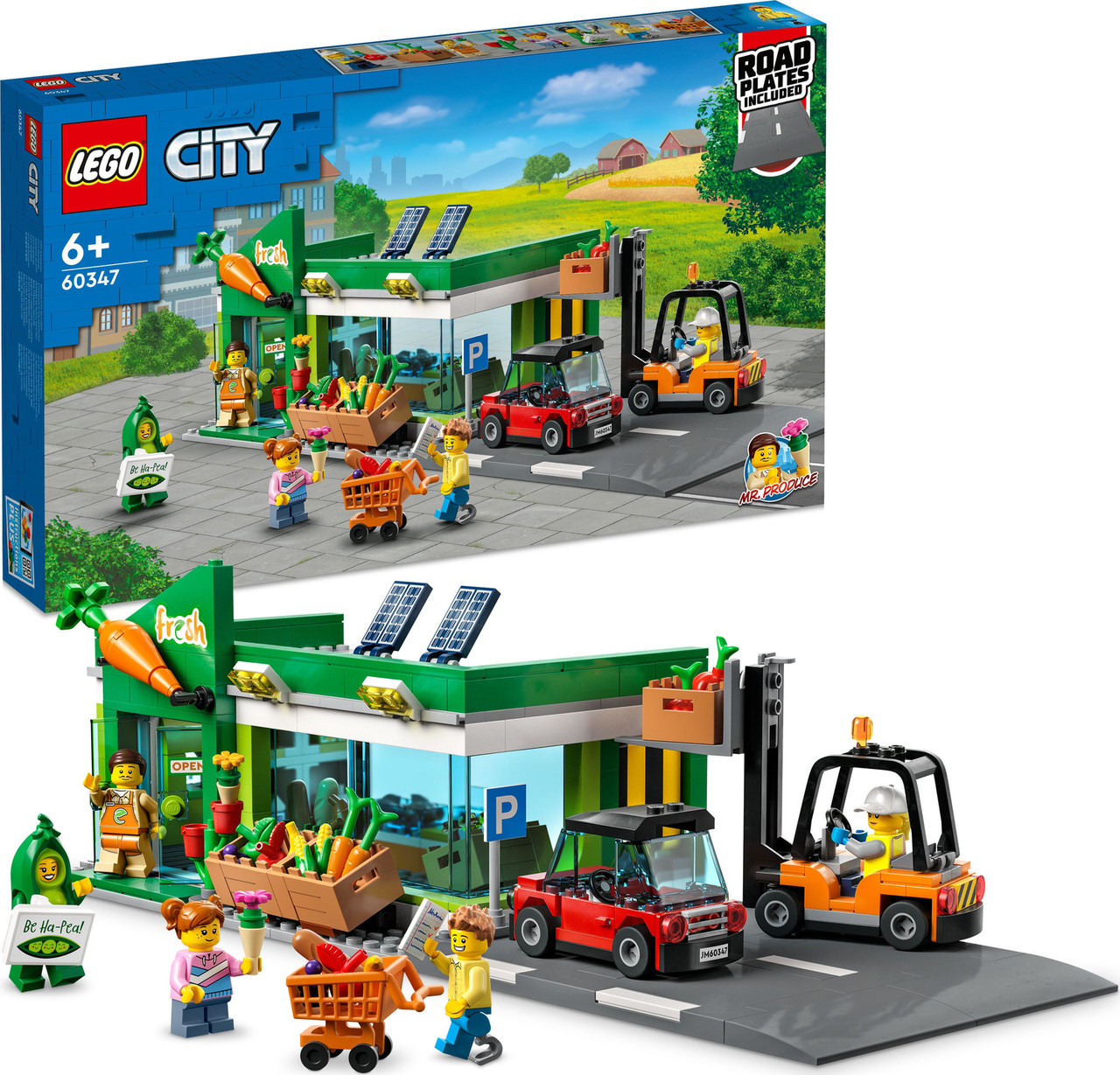 LEGO City Grocery Store Shop Set with Car 2