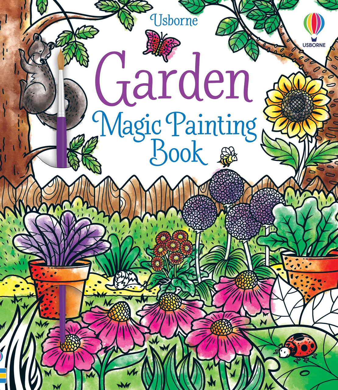 Garden, Magic Painting Book