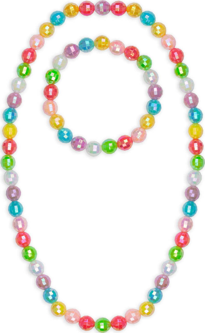 Color Me Rainbow Necklace & Bracelet Set 1