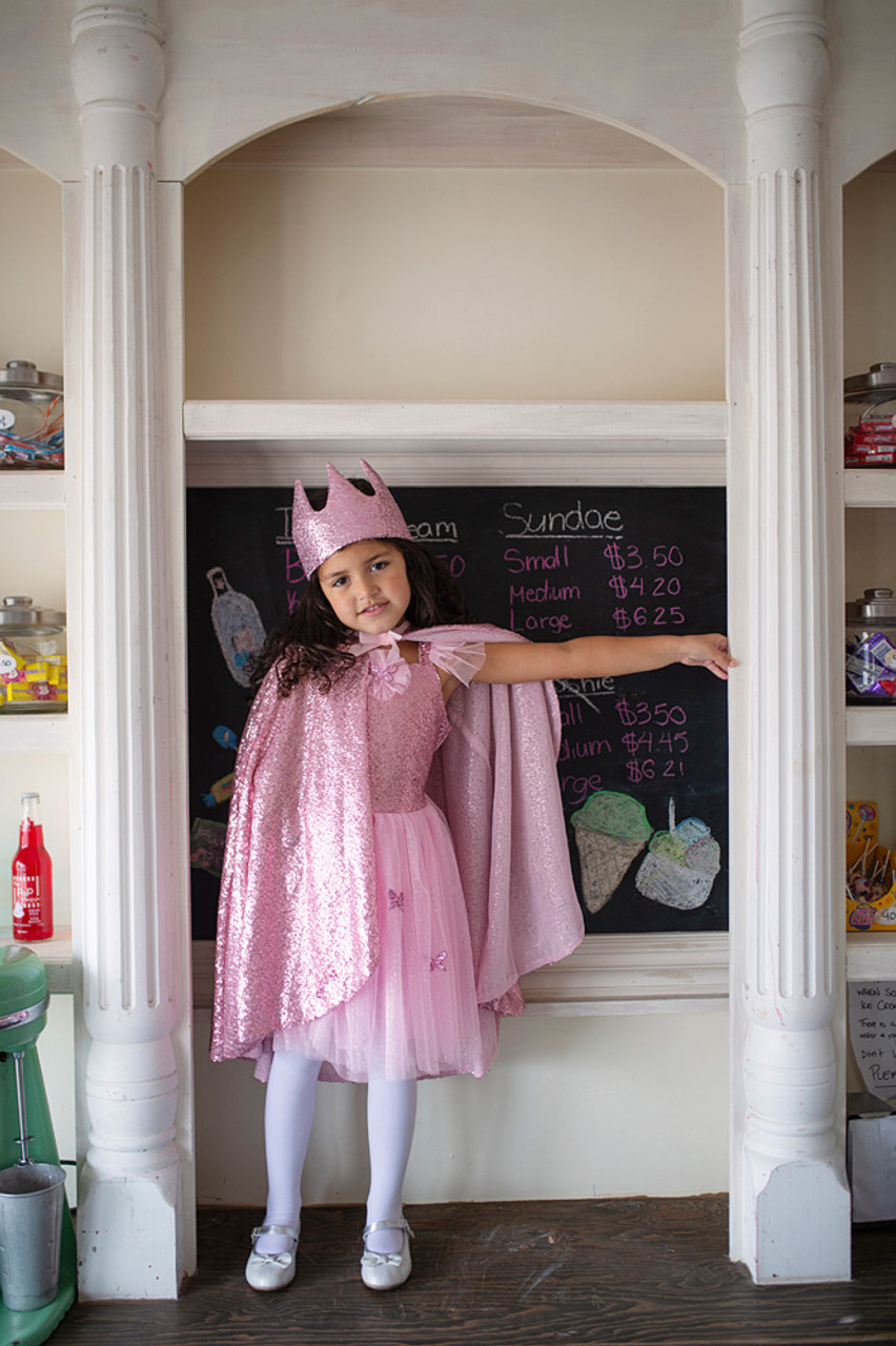 Precious Pink Sequins Cape 2