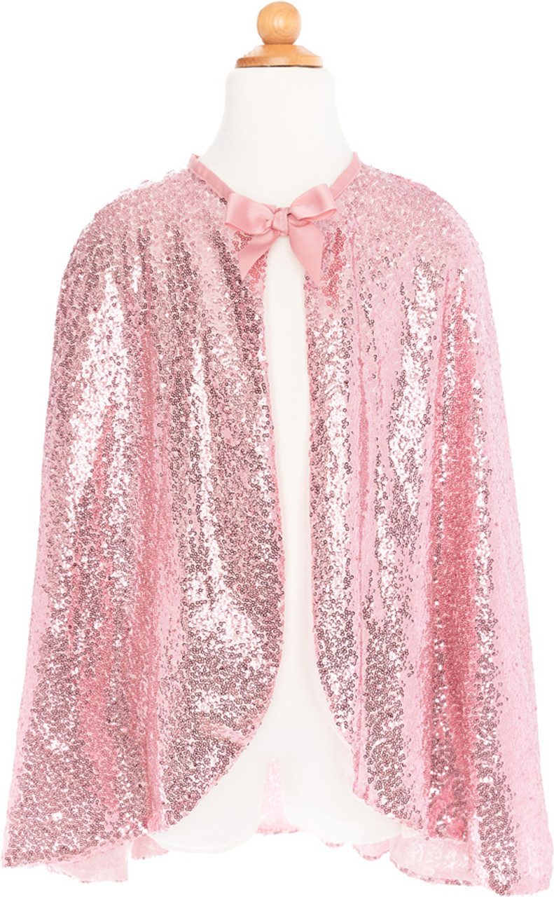 Precious Pink Sequins Cape 3