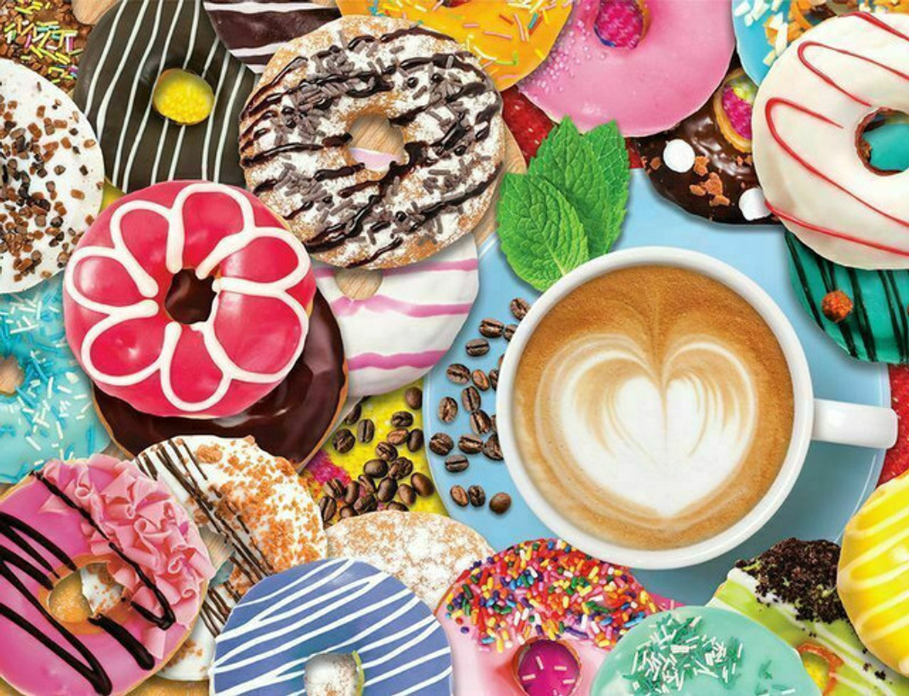 Donuts And Coffee 500pc Puzzle