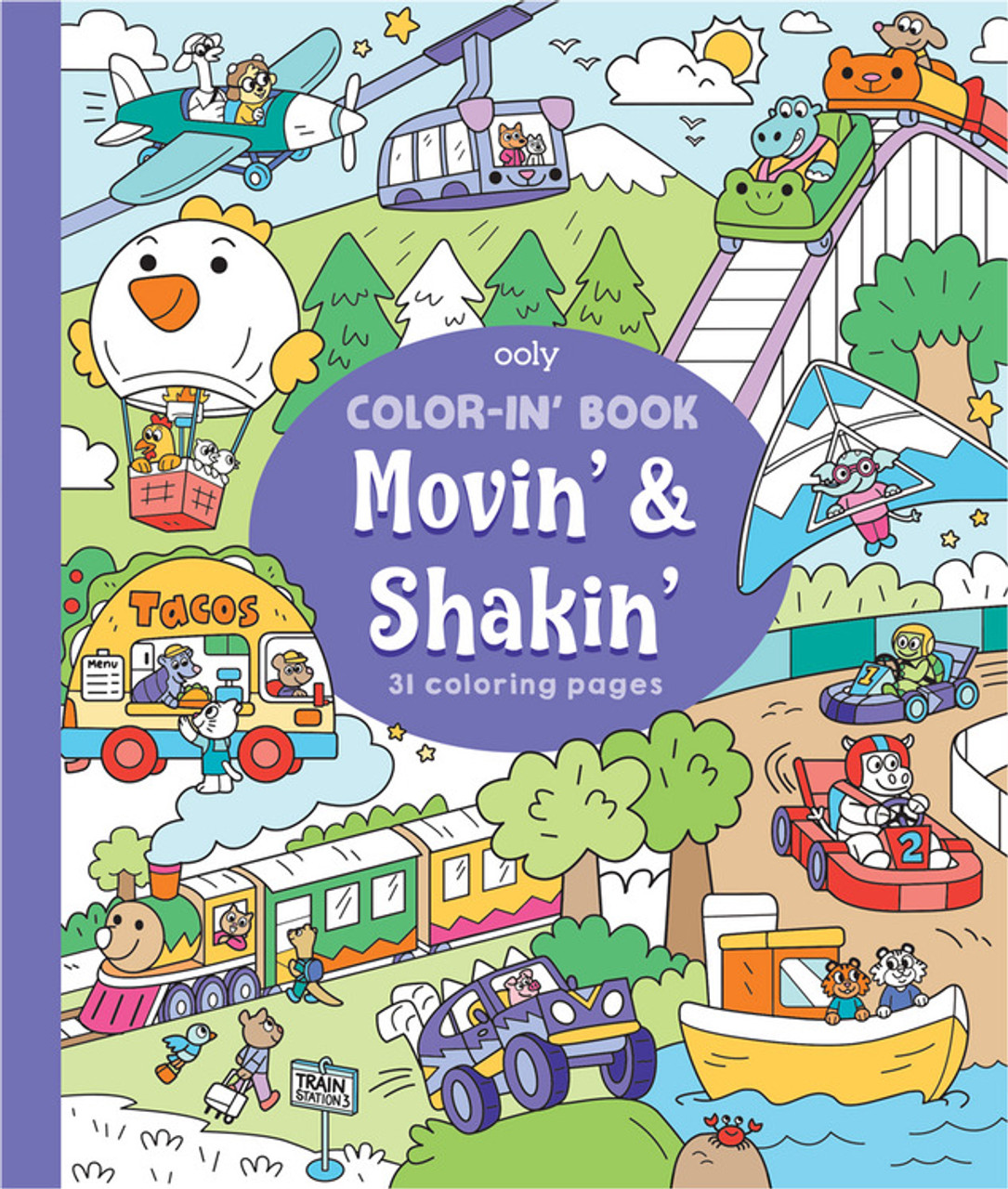 Movin' and Shakin' Coloring Book 1