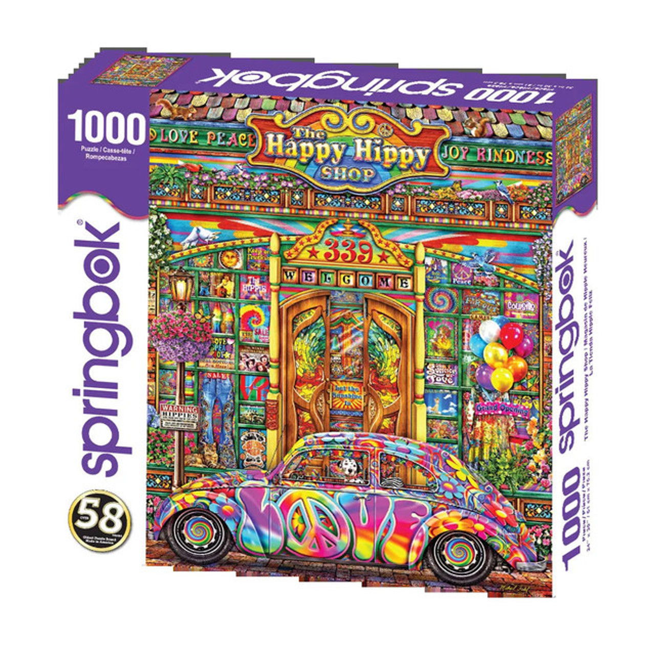 Happy Hippy Shop 1000pc Puzzle