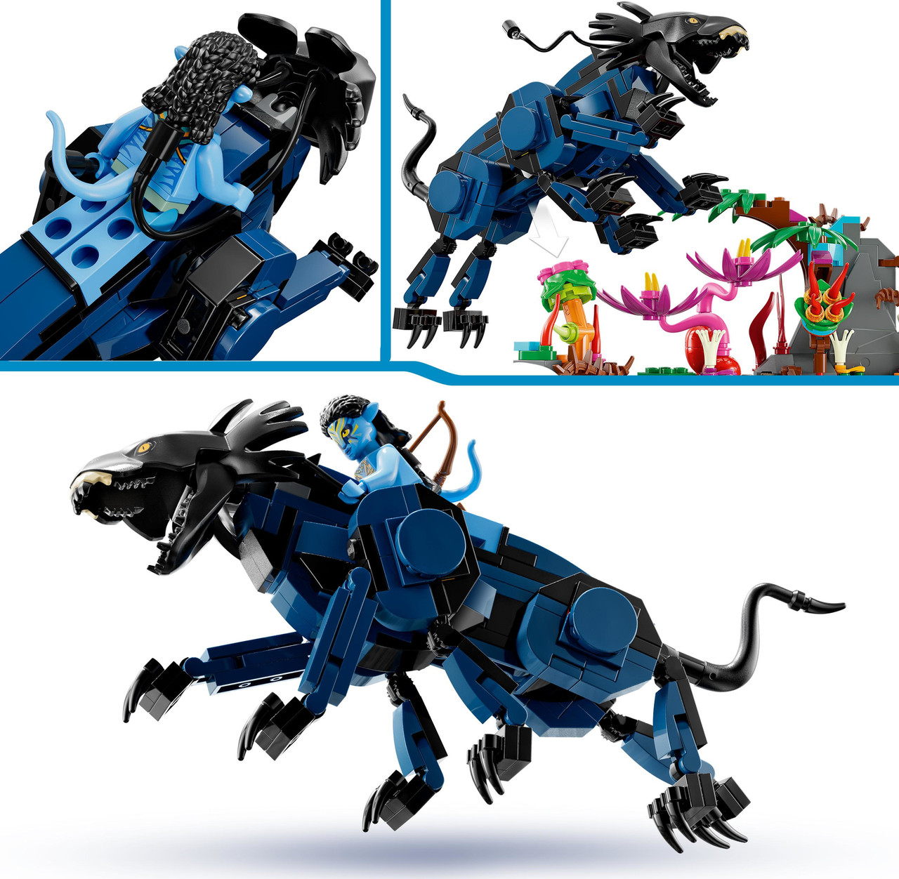 LEGO Avatar Neytiri & Thanator vs. AMP Suit Quaritch 3