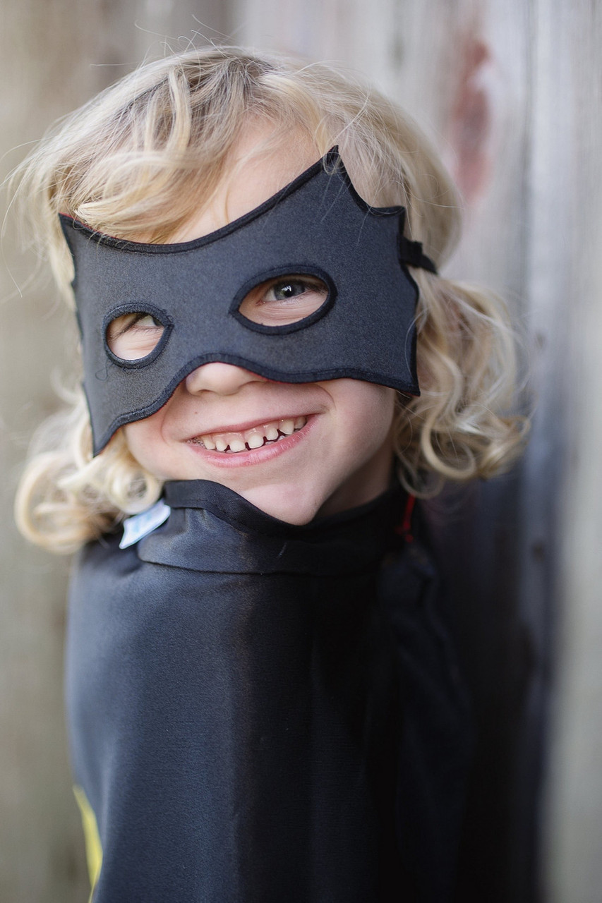 Spider Bat Reversible Cape And Mask (Size 3-4) 4