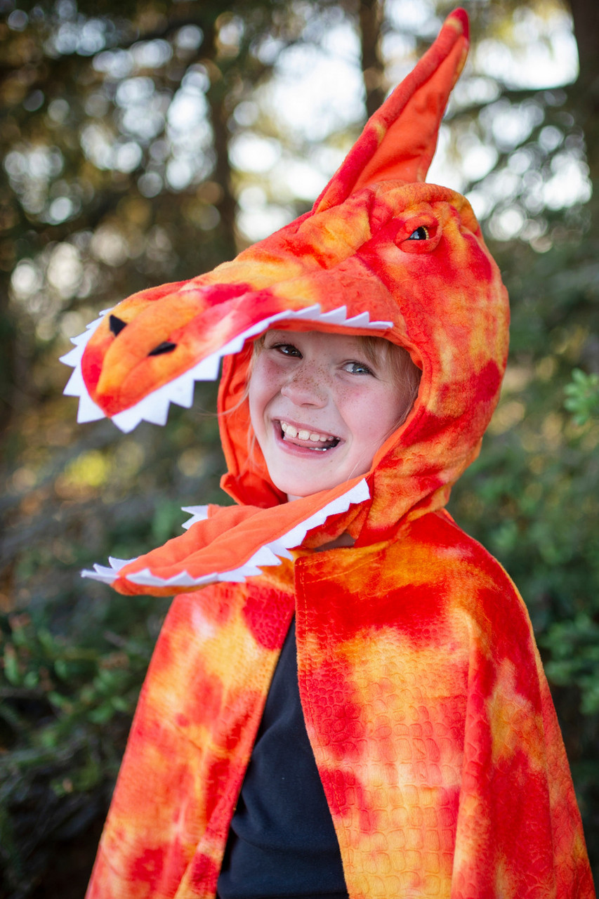 Grandasaurus Pterodactyl Cape, Orange (Size 4-6) 2