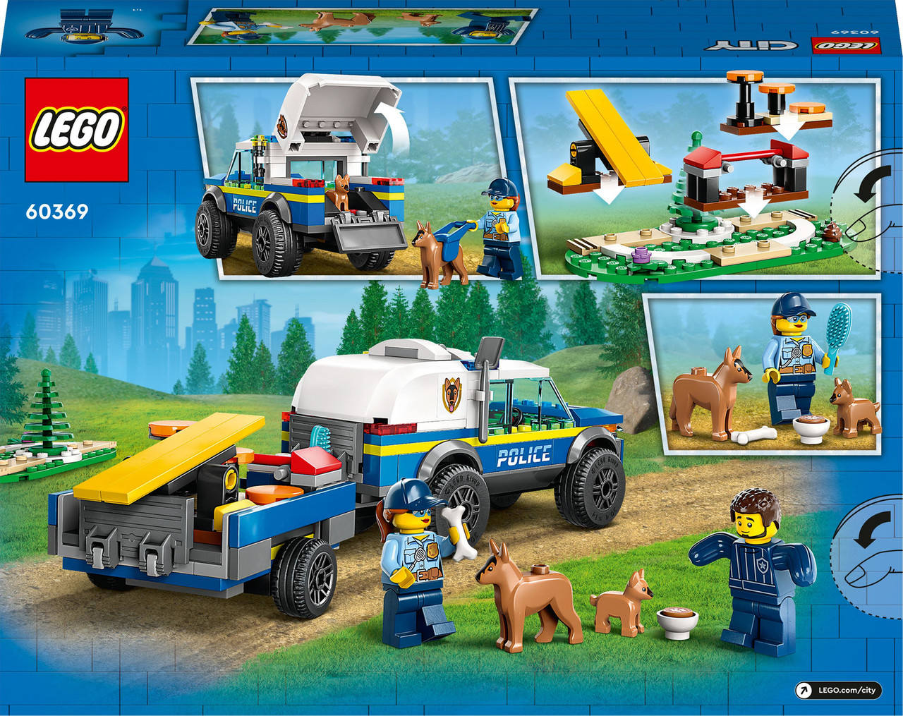 Mobile Police Dog Training PlayMatters Toys