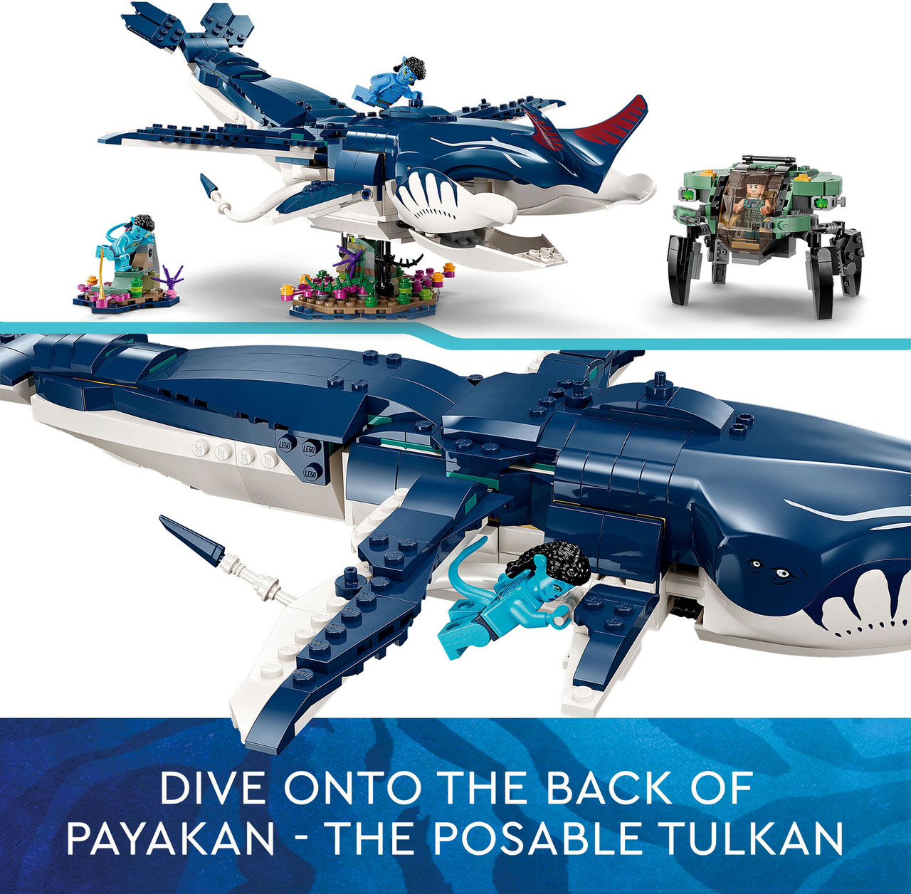 LEGO® Avatar: Payakan the Tulkun & Crabsuit 3