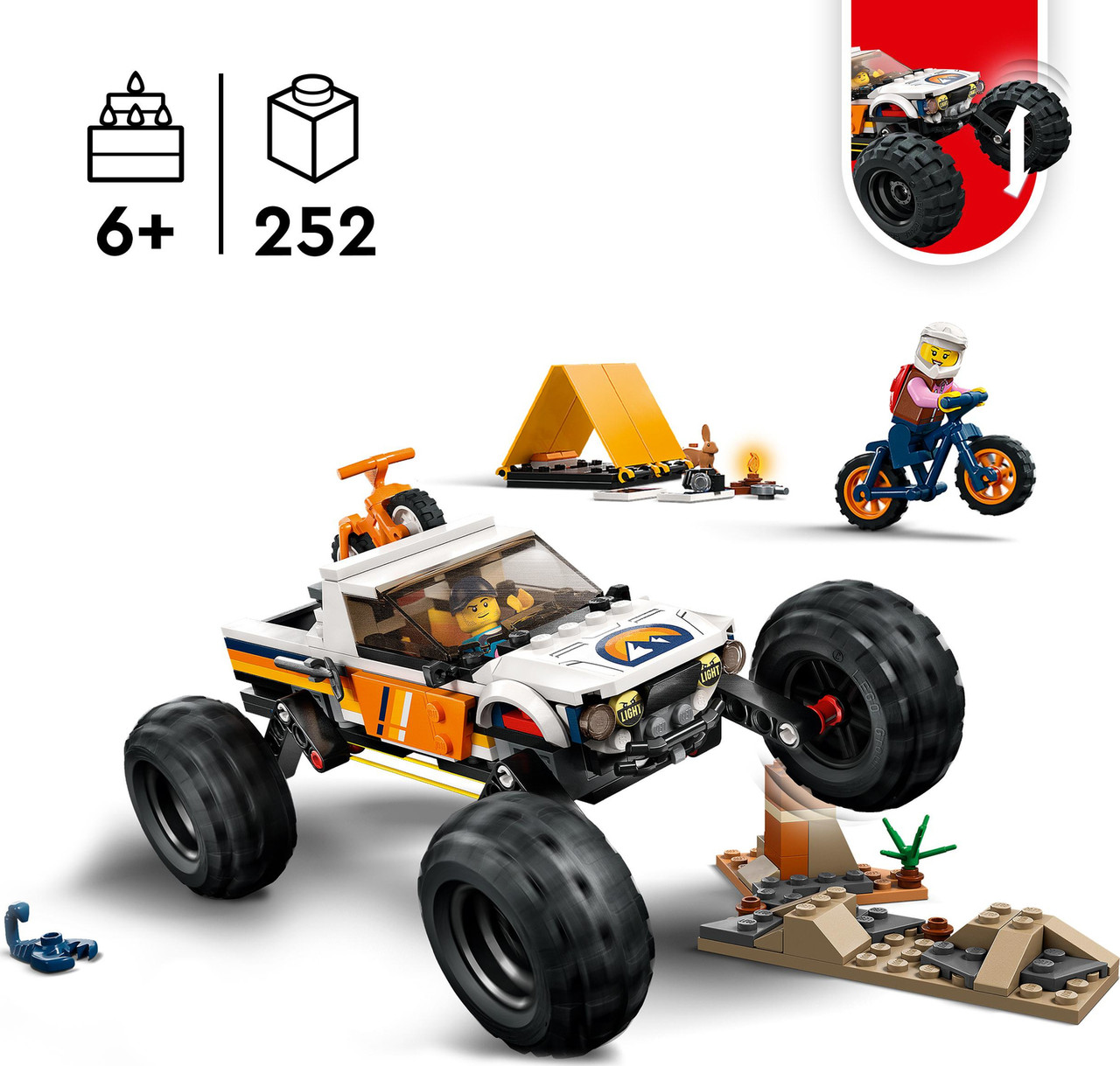 LEGO® City: 4x4 Off-Roader Adventures 3