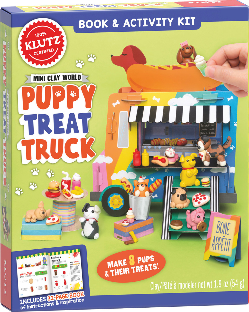 Mini Clay World Puppy Treat Truck 1