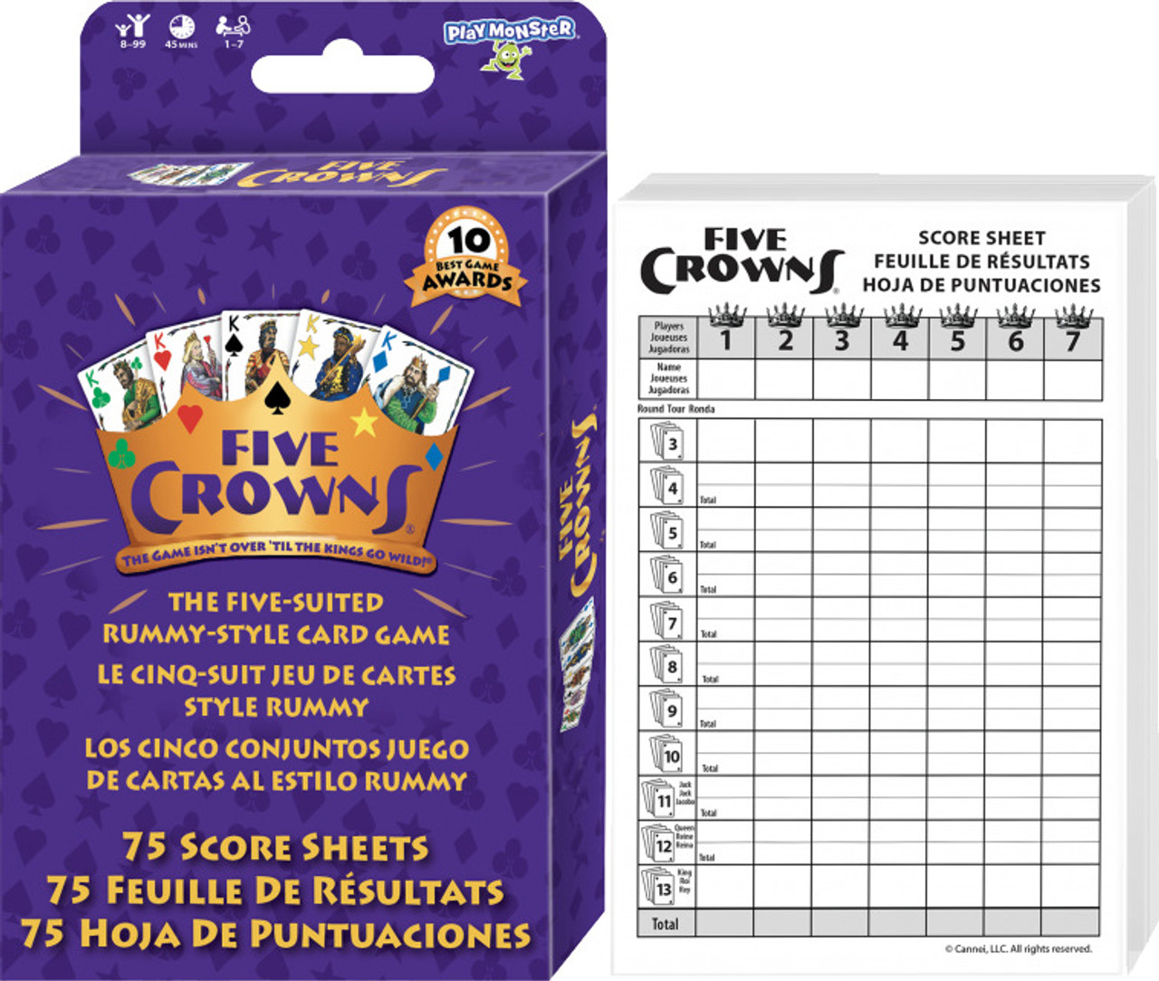 FIVE CROWNS CARD GAME - Mind Games USA