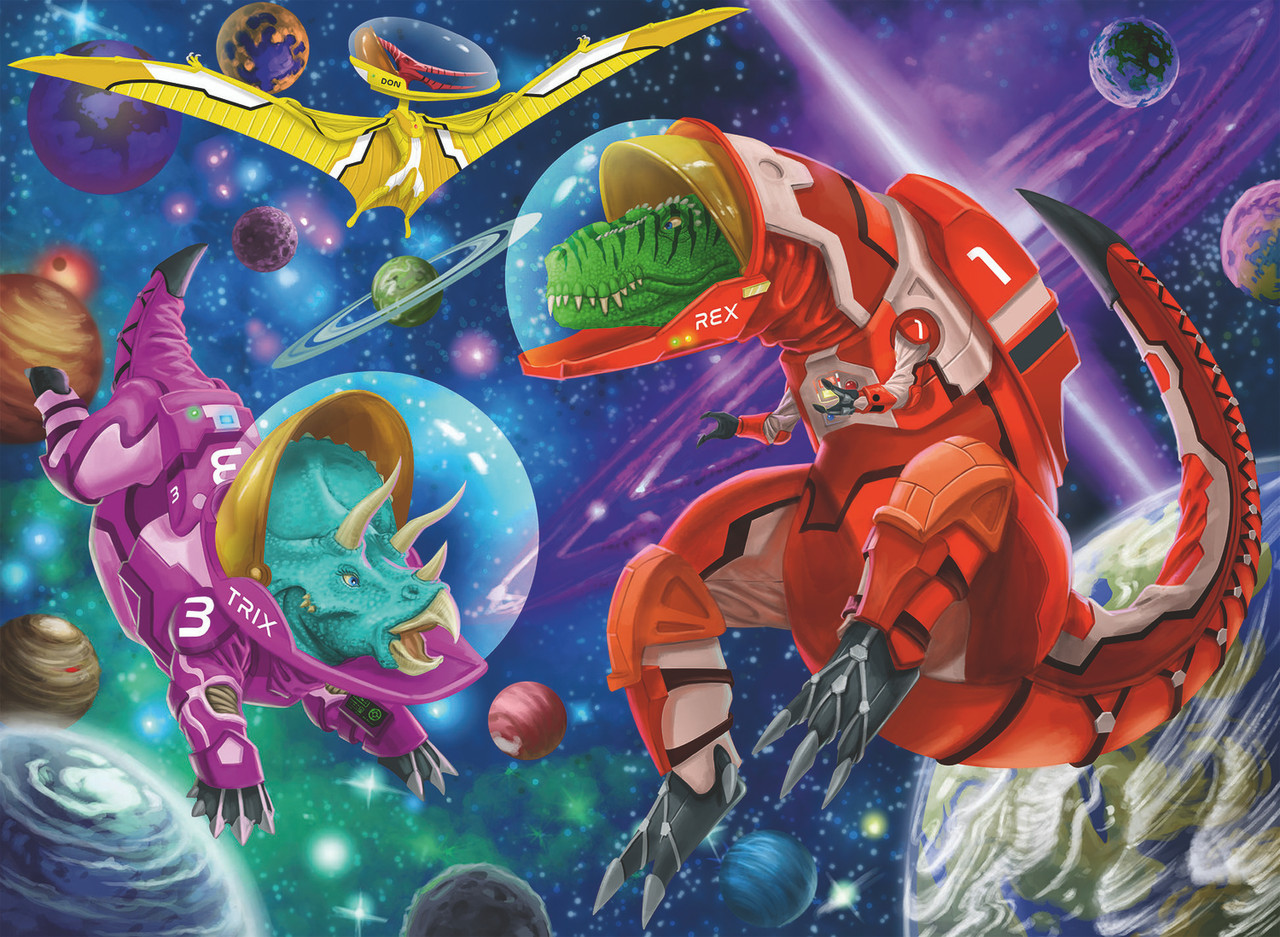 Space Dinosaurs (200 pc Puzzle) 1