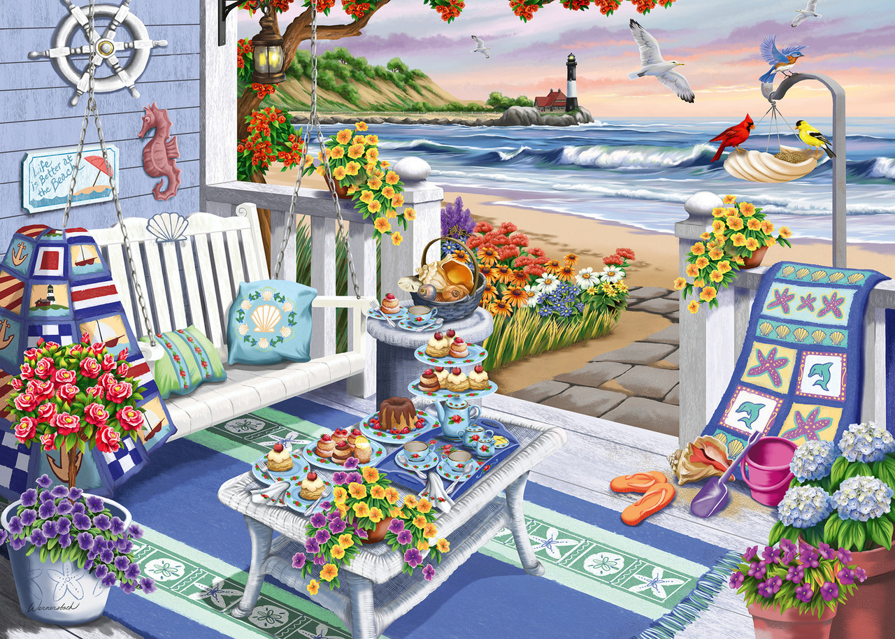 Seaside Sunshine 300 Pc Large Format - PlayMatters Toys