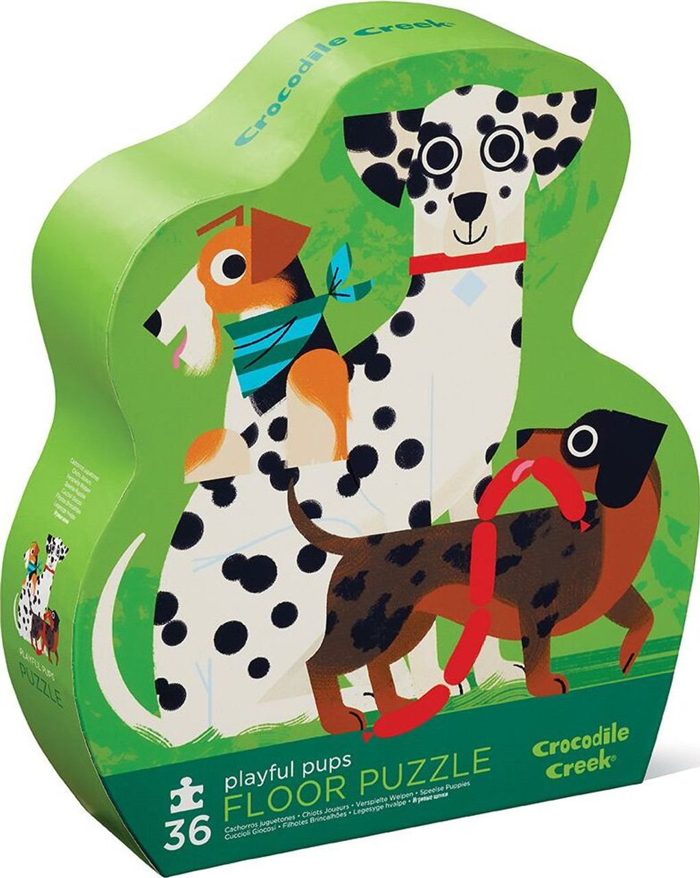 36-Piece Puzzle - Playful Pups 1