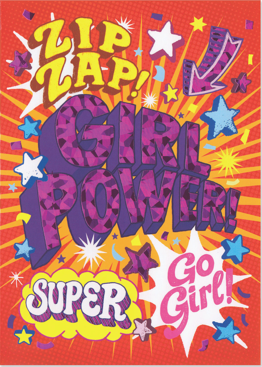 Girl Power Foil Card 2