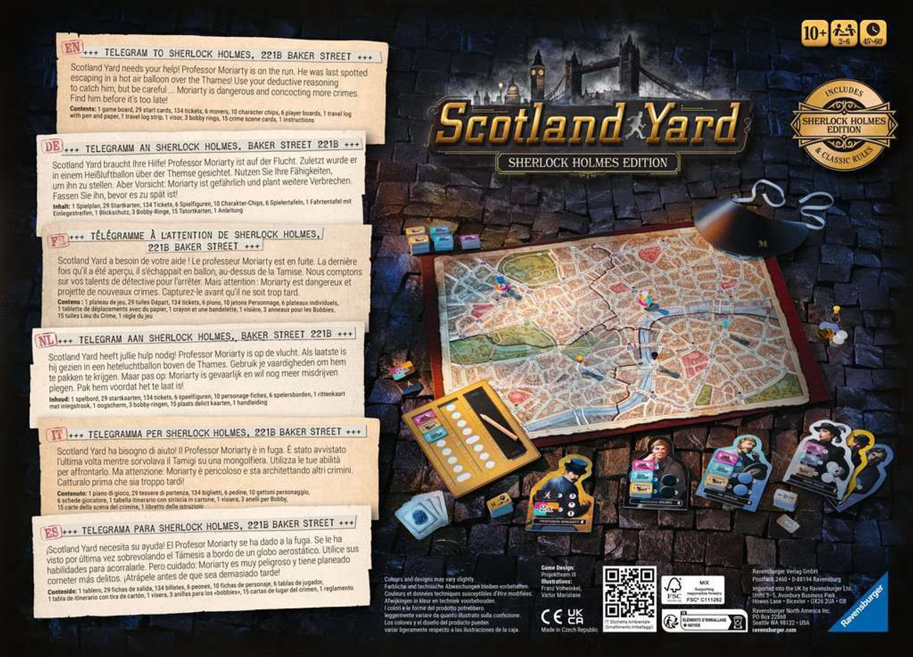 Scotland Yard: Sherlock Holmes Edition 2