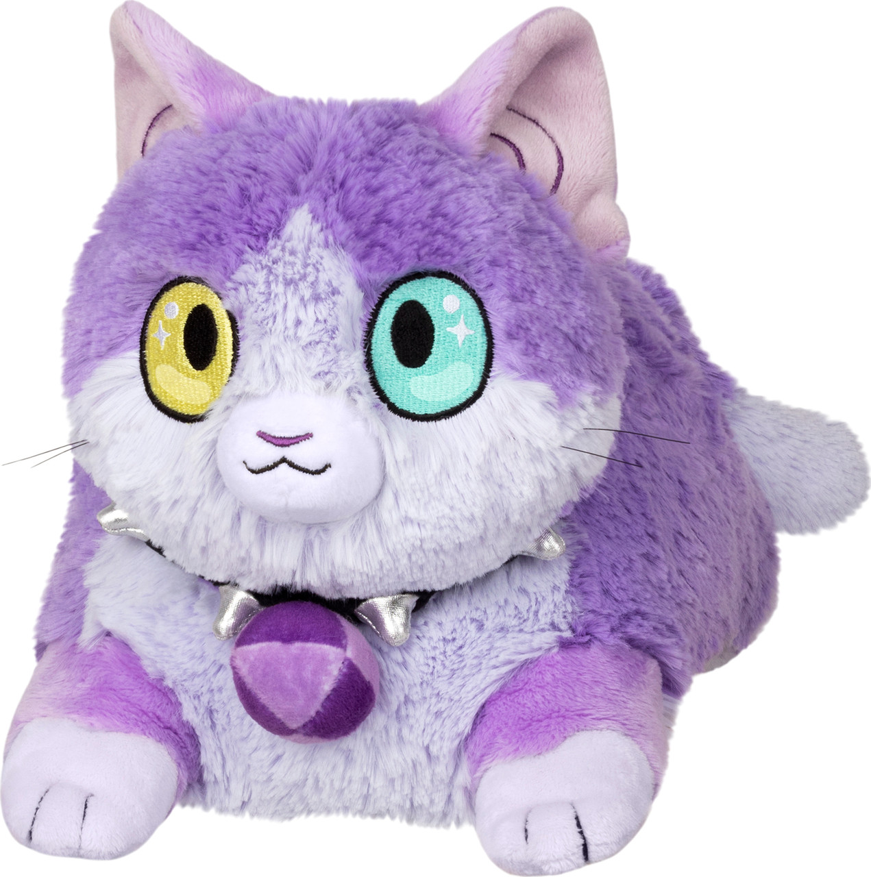 Purple cat sales plush toy