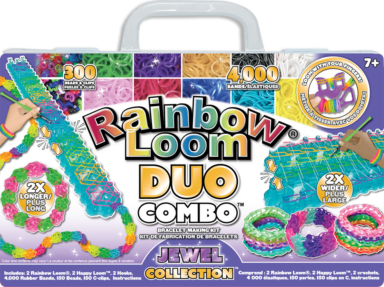 Rainbow Loom Beadmoji Deluxe Bead Bracelet Kit