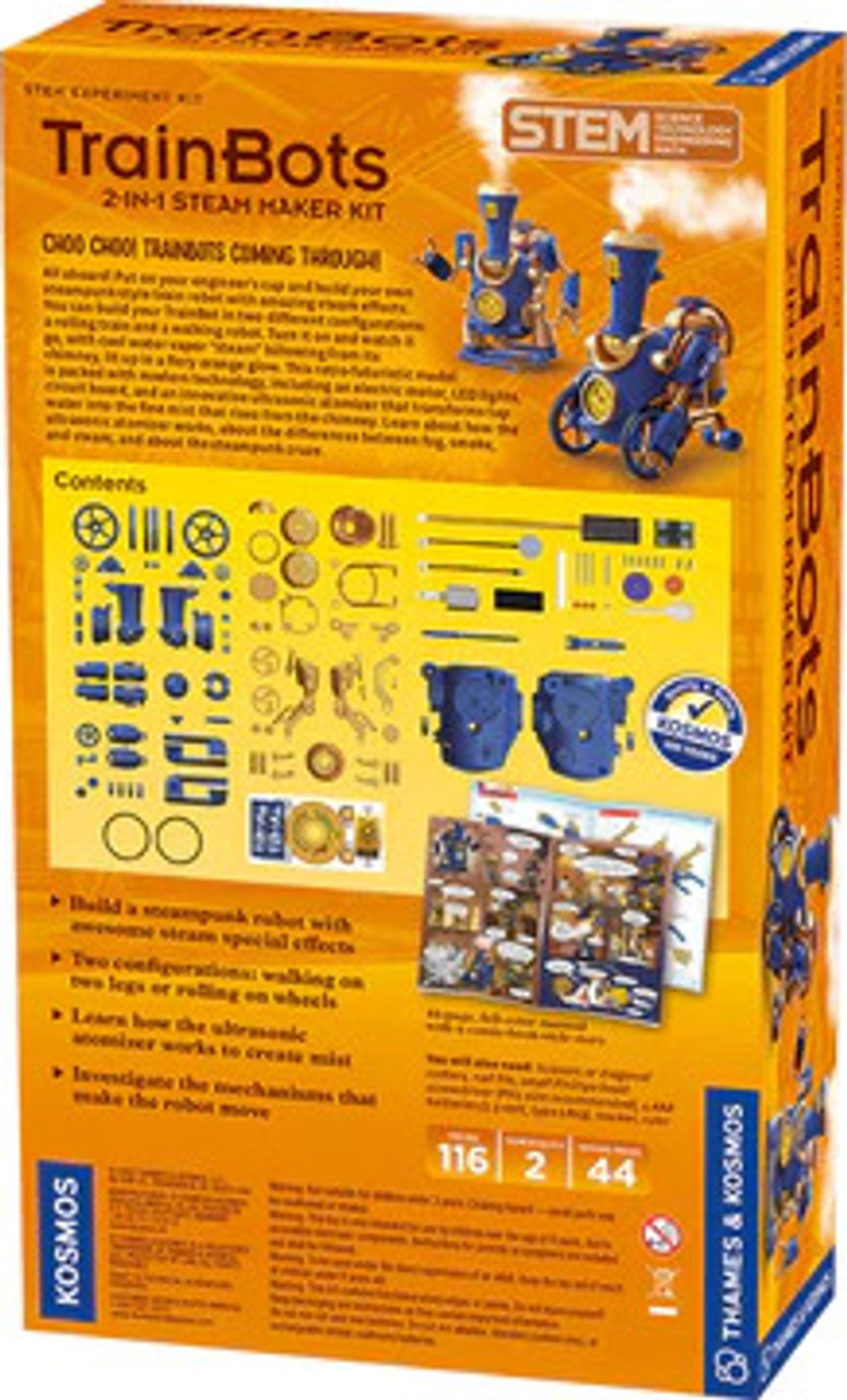 TrainBots: 2-in-1 STEAM Maker Kit 3