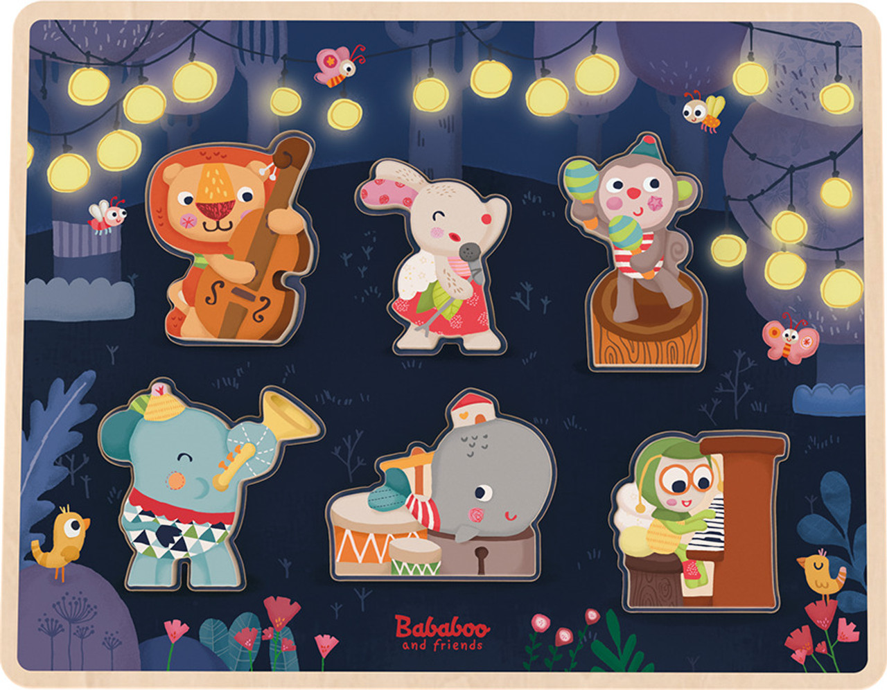 The \"Bababoo and friends\" Band Play Figure Puzzle 2