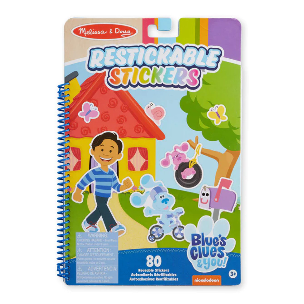 Blues Clues & You Restickable Stickers - Places Blue Loves