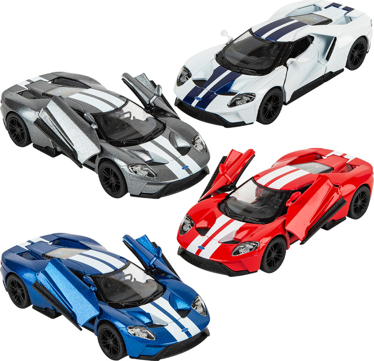 5" Die-cast 2017 Ford Gt With Printing 2