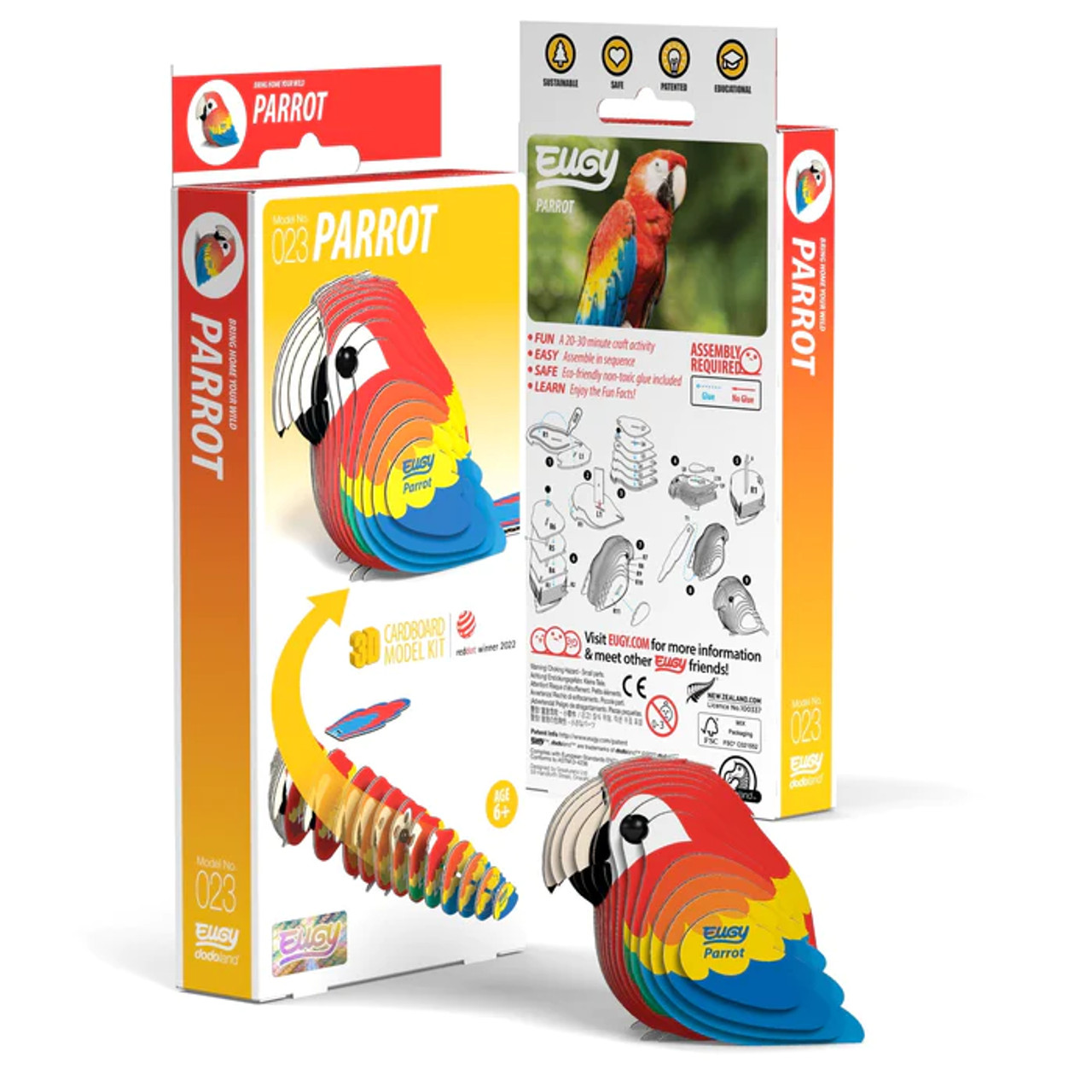 Parrot 3d Puzzle