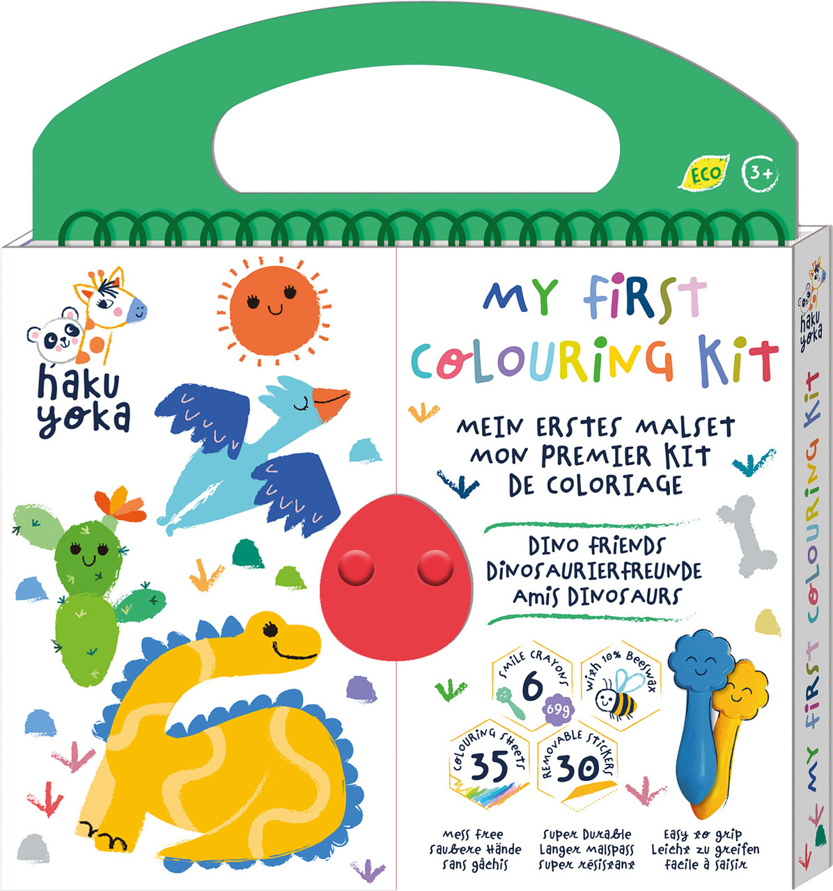 My First Colouring Kit Dino Friends 1