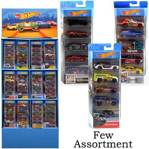 Hot Wheels 5 Pack Assortment - PlayMatters Toys