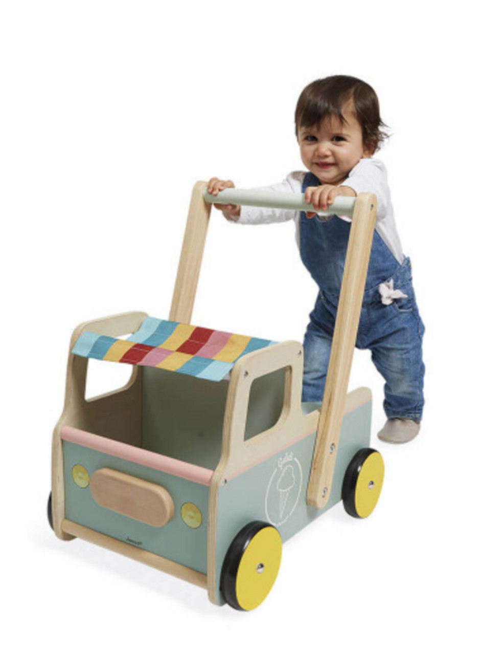 Ice Cream Cart Baby Walking Cart