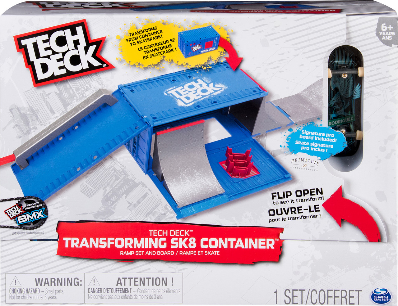 Tech Deck Transforming SK8 Container Pro Playset 3