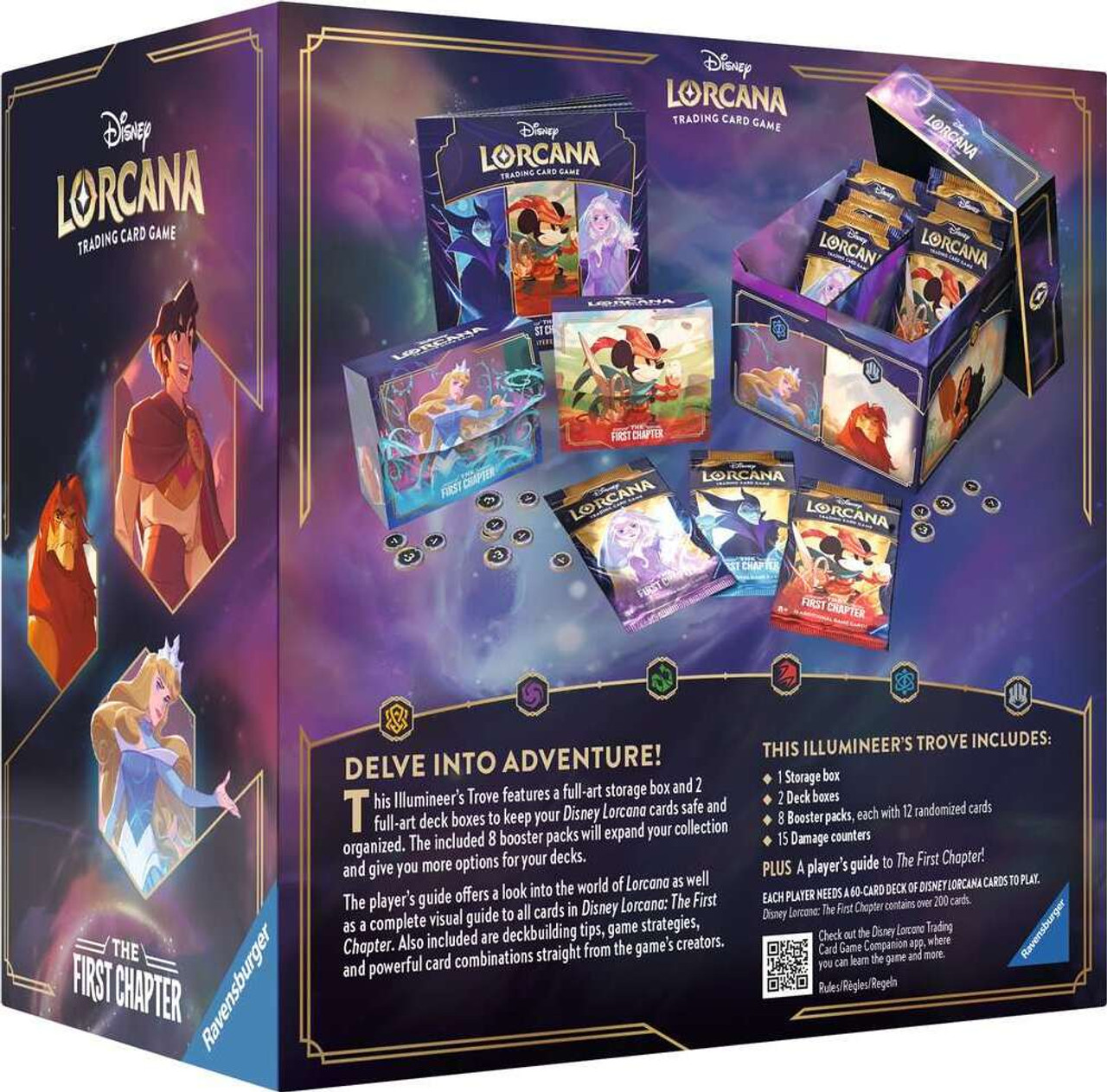 Disney's Lorcana Deck Box Unboxing 