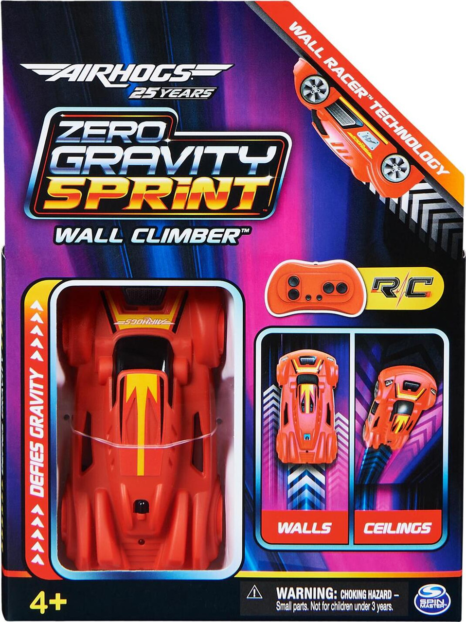Air Hogs, Zero Gravity Sprint RC Car Wall Climber 1