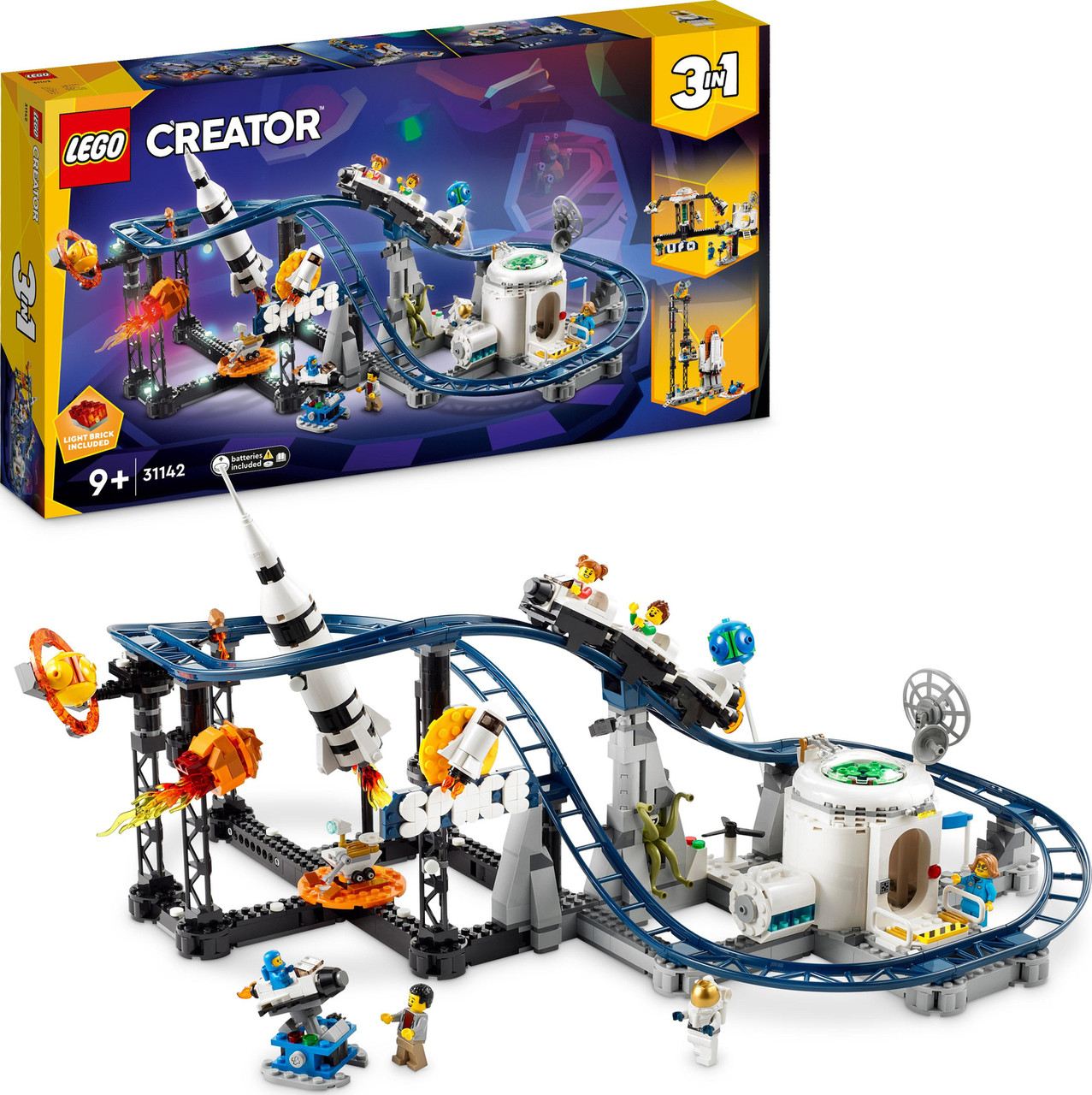 LEGO Creator 3 in 1 Space Roller Coaster Set 1