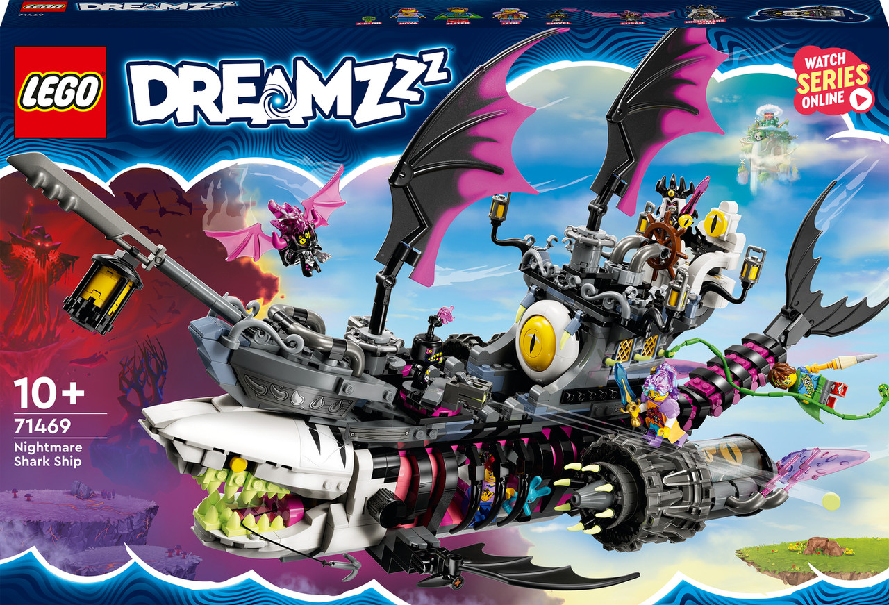 LEGO DREAMZzz Nightmare Shark Ship Pirate Set 2