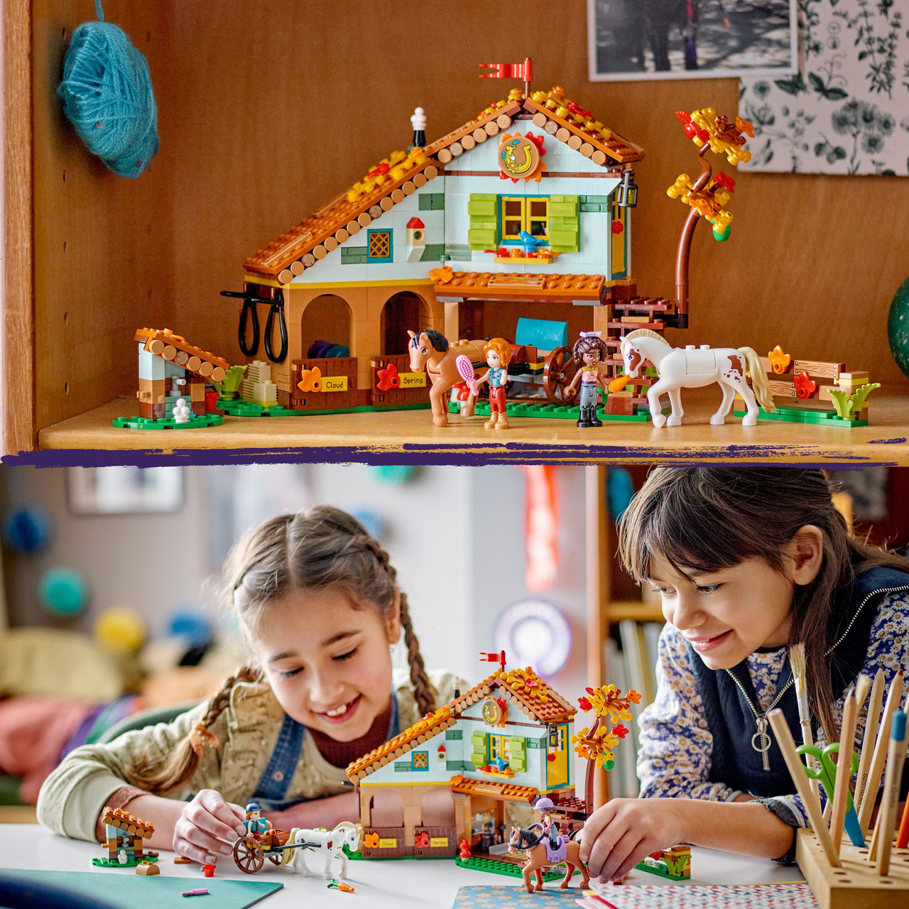 Autumn s Horse Stable PlayMatters Toys