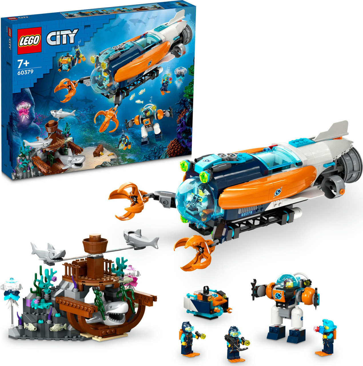 LEGO City Deep-Sea Explorer Submarine Toy 1