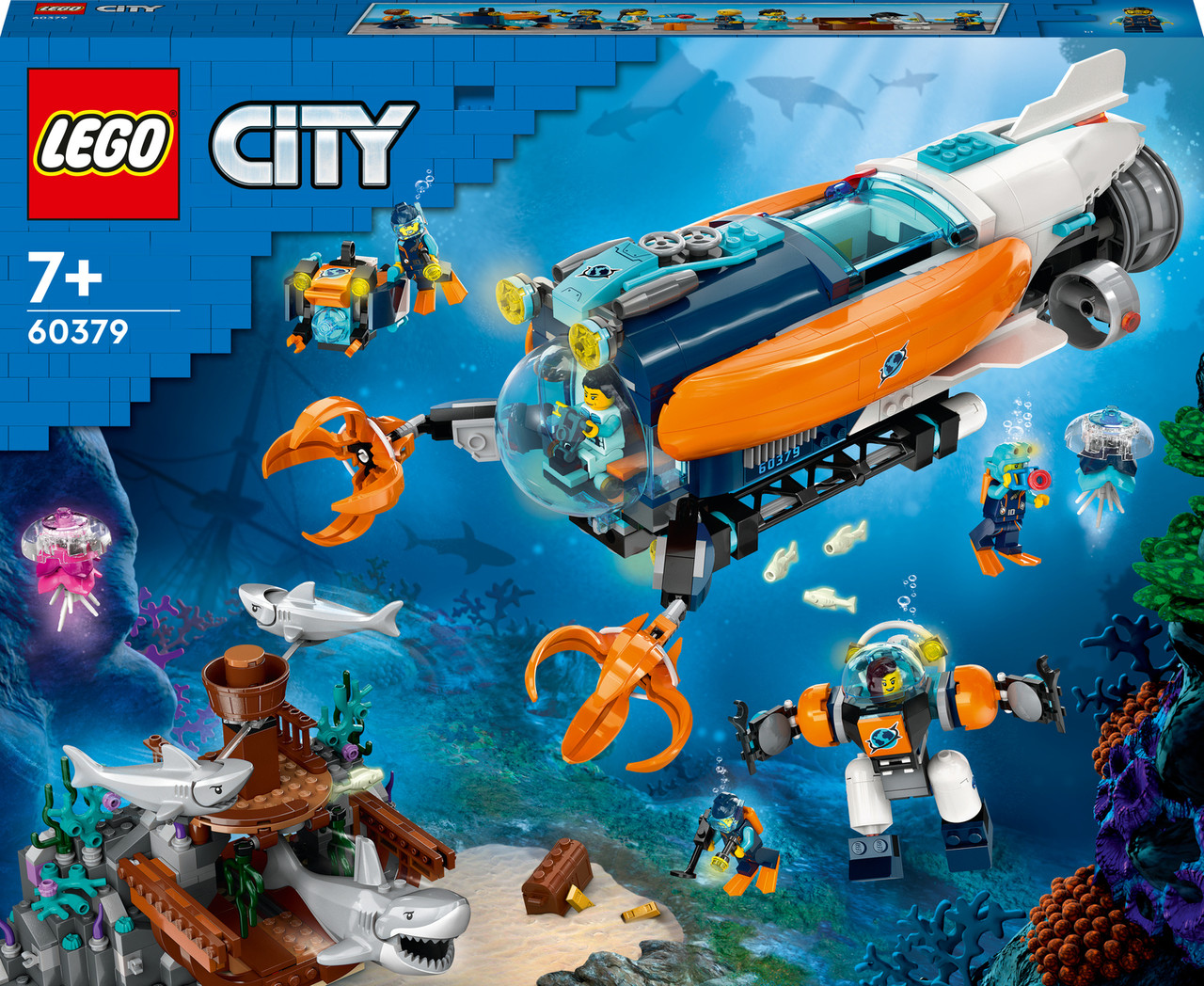 LEGO City Deep-Sea Explorer Submarine Toy 2