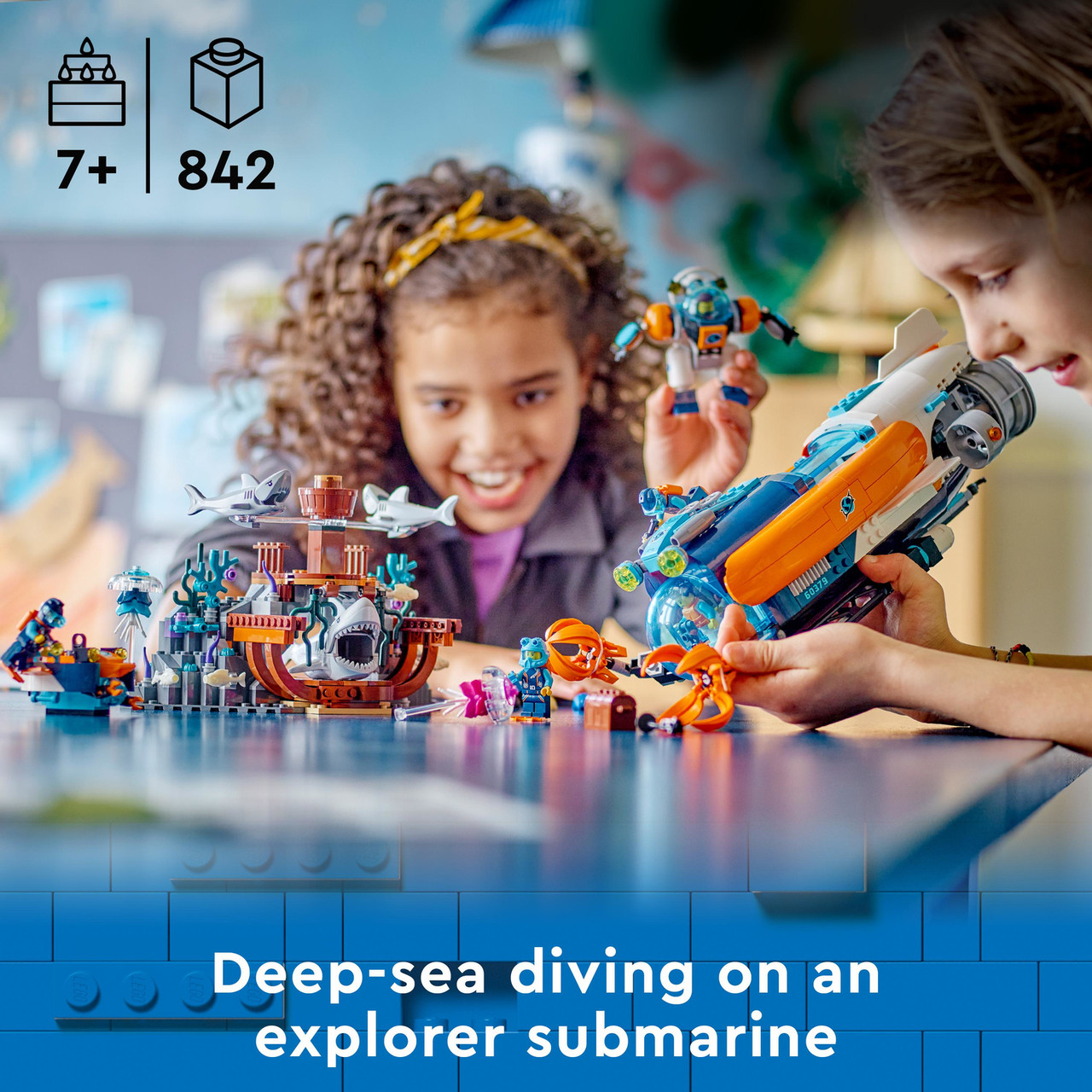 LEGO City Deep-Sea Explorer Submarine Toy 4