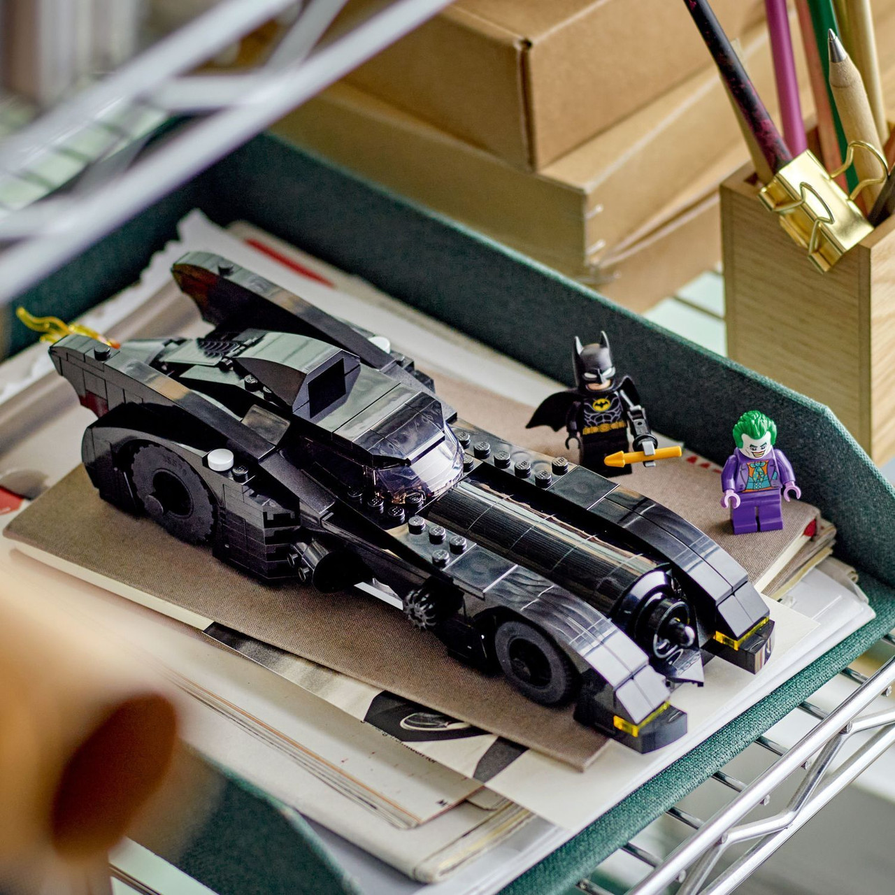 Batmobile Batman Vs. Joker PlayMatters Toys