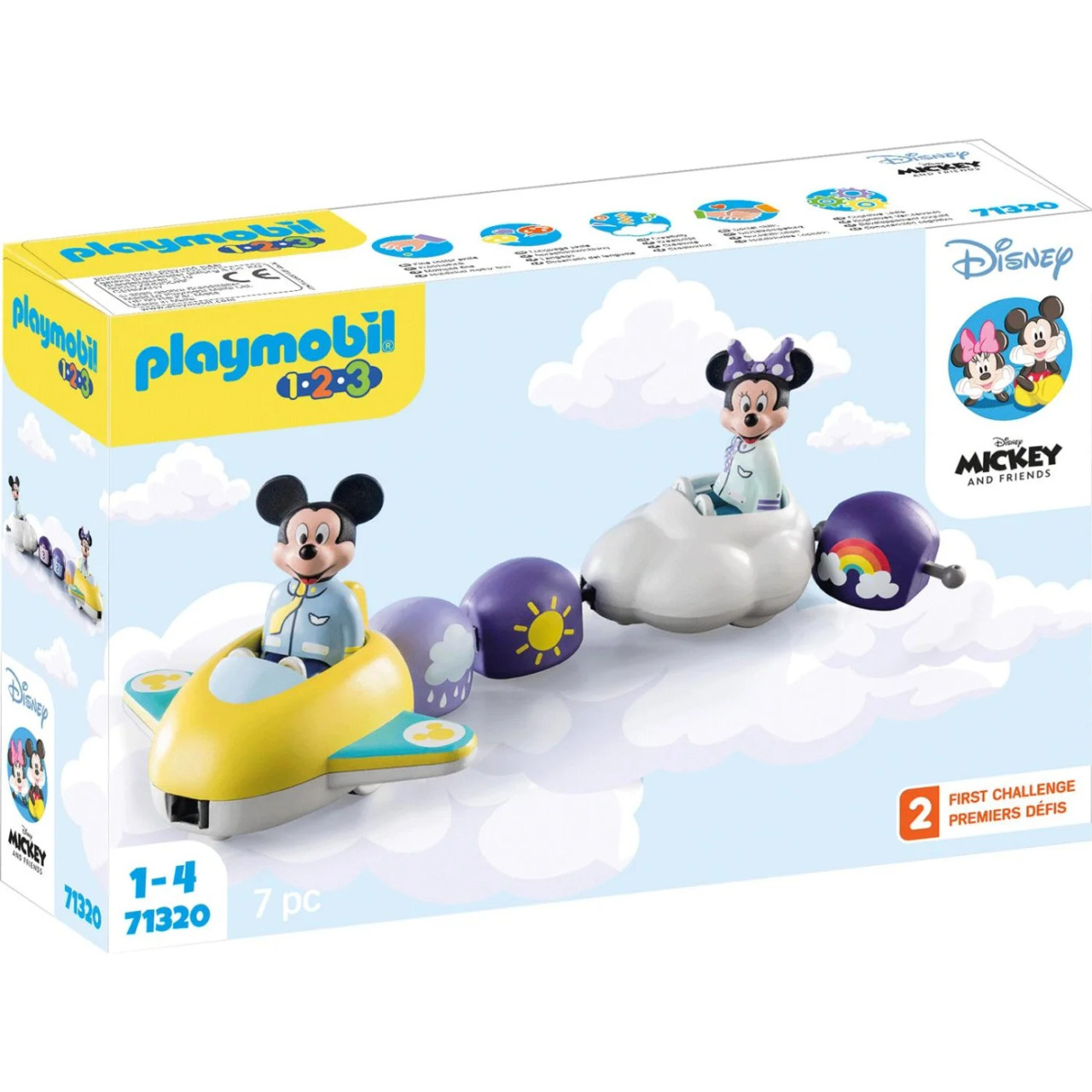 Mickey & Minnie's Cloud Train 1.2.3 - PlayMatters Toys