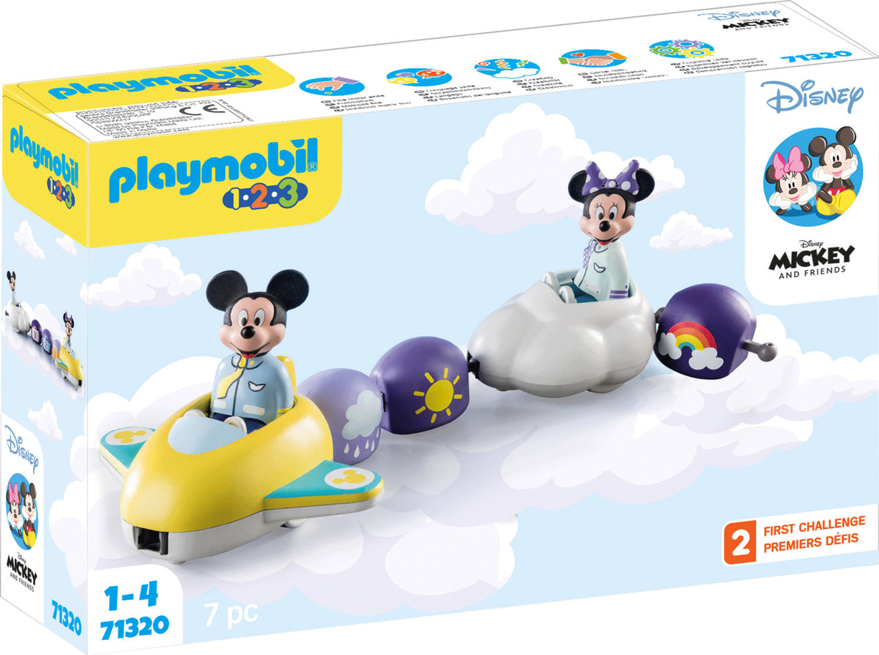 Mickey & Minnie's Cloud Train 1.2.3 - PlayMatters Toys