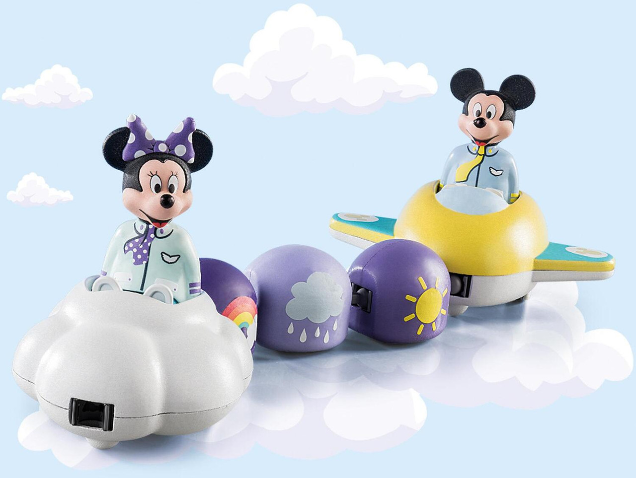 Mickey & Minnie's Cloud Train 1.2.3 - PlayMatters Toys