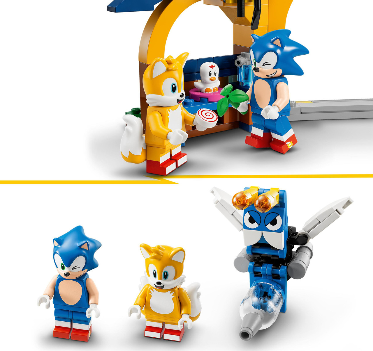 LEGO Sonic the Hedgehog Tails' Workshop and Tornado Plane 76991