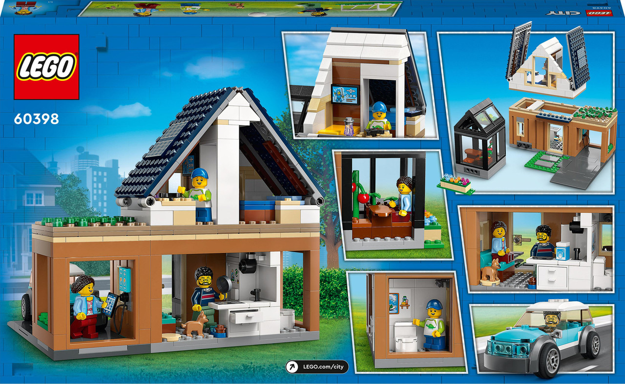 Lego - City Family House and Electric Car 60398