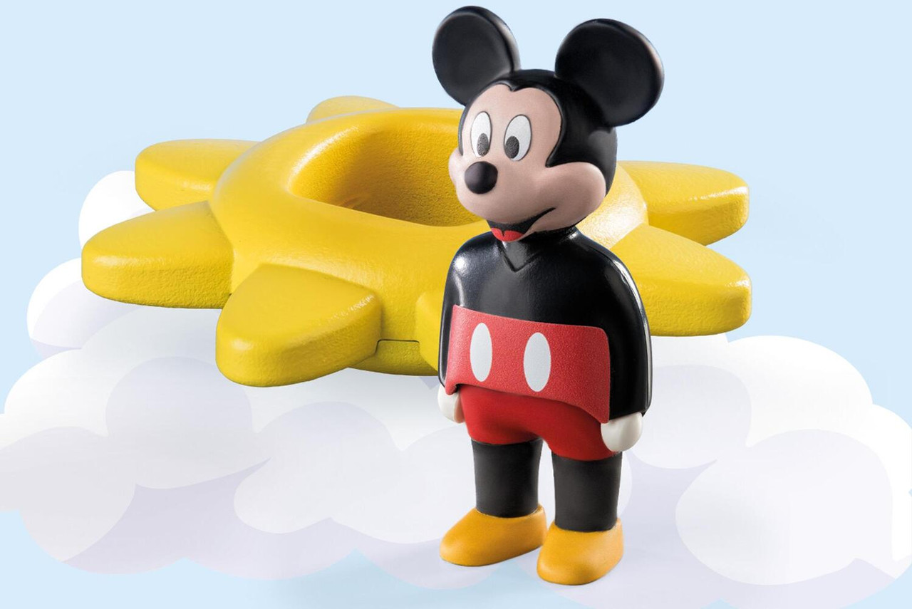 Playmobil 1.2.3 & Disney - Mickey's Spinning Sun with Rattle Feature 4